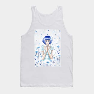 Crystal Blue Tank Top